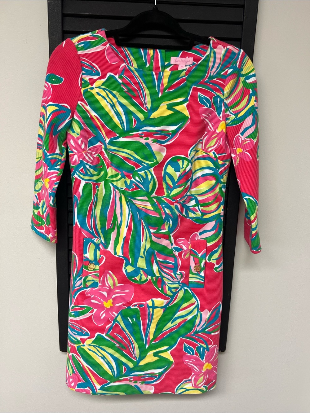 Lilly Pulitzer Tropical Multi-Color Knit Top - Pink Green Blue